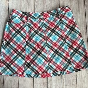 Slazenger Plaid Golf Skort 6